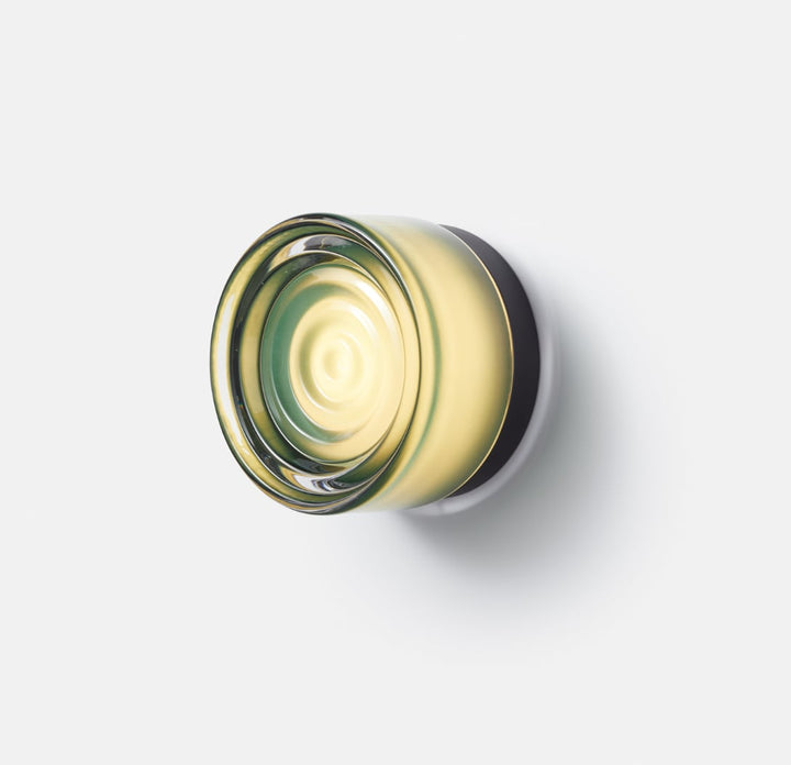 Wave-Textured Glass Sconce lifestyle view