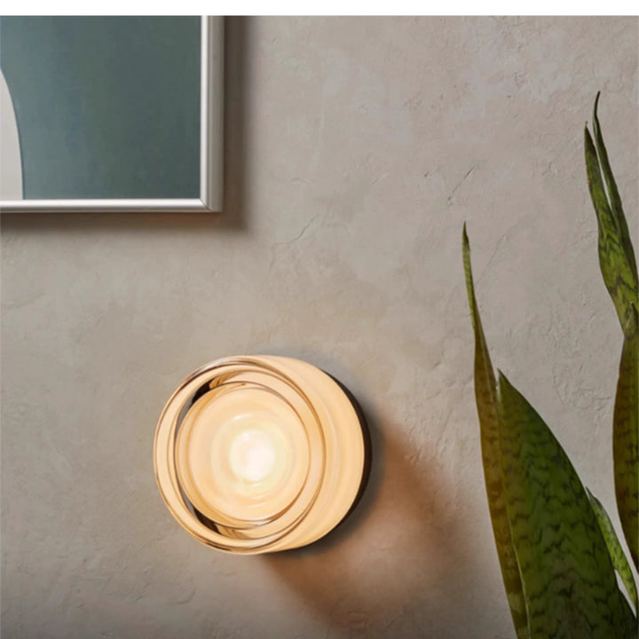 Wave-Textured Glass Sconce color options