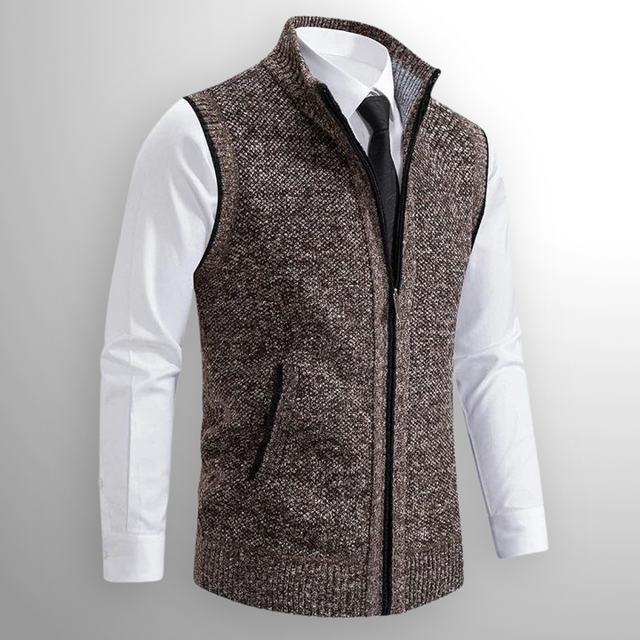 Black Sweater Vest detail view
