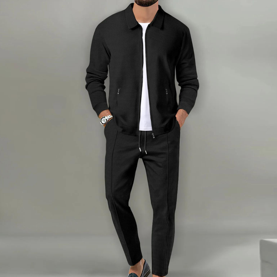 Zip-Up Tracksuit Set detail view