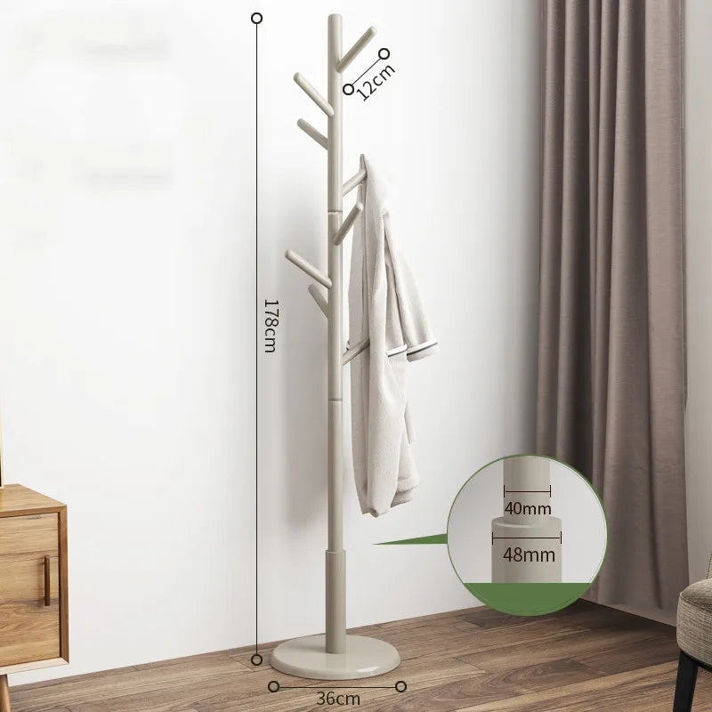 Wooden Freestanding Coat Rack