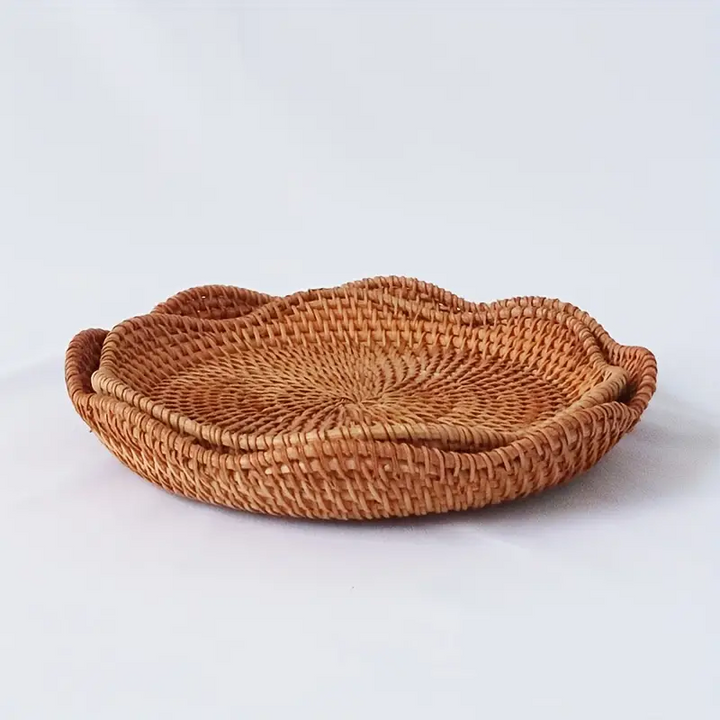 EarthyHues Round Storage Baskets